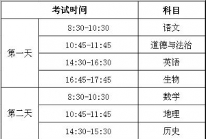 緊急通知 | 山西省初高中5月考試時間安排表~工大教育