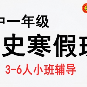 朔州高一歷史寒假一對(duì)一輔導(dǎo)